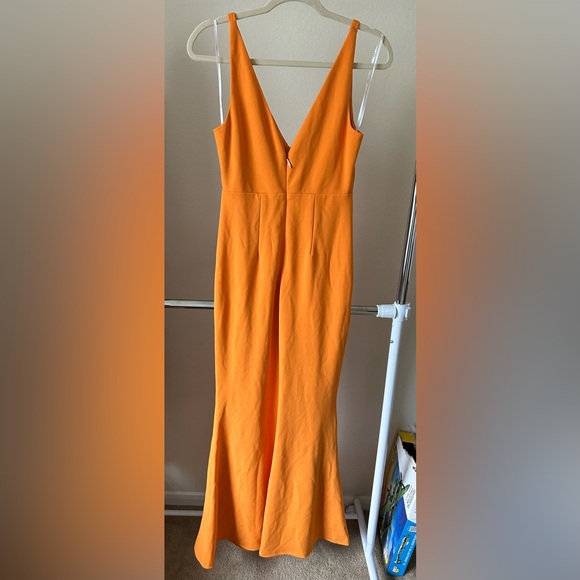 Lulus Melora Orange Sleeveless Maxi Dress - Picture 5 of 8